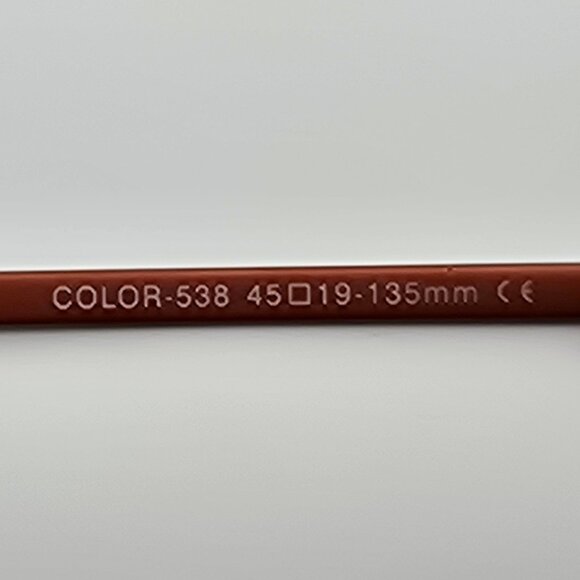 *SOLD* Esprit ET9305 col. 538 Matte Black on Orange Kids Eyeglasses Frame - Picture 7 of 14